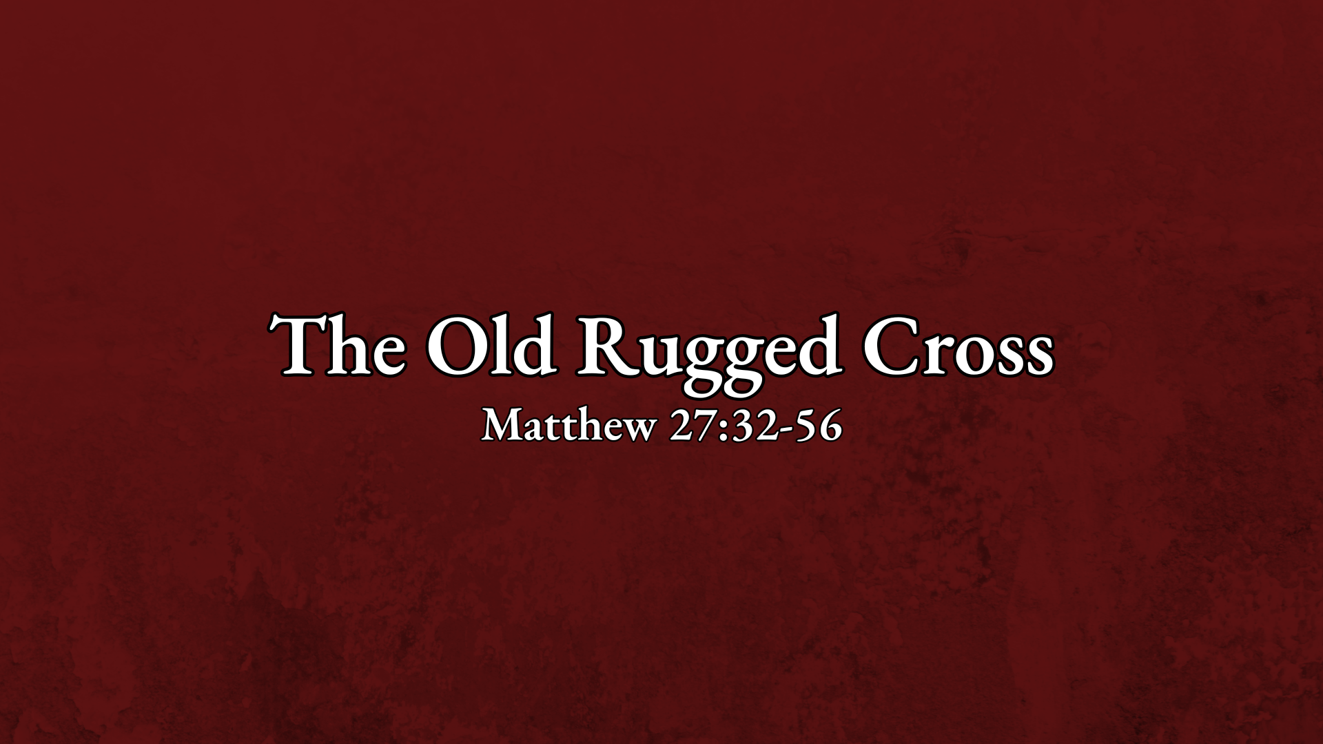 2025-03-30 Sermon Slides